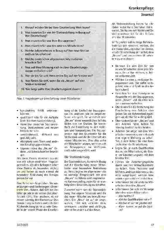 Vorschauseite 2: Einarbeitung neuer Mitarbeiter