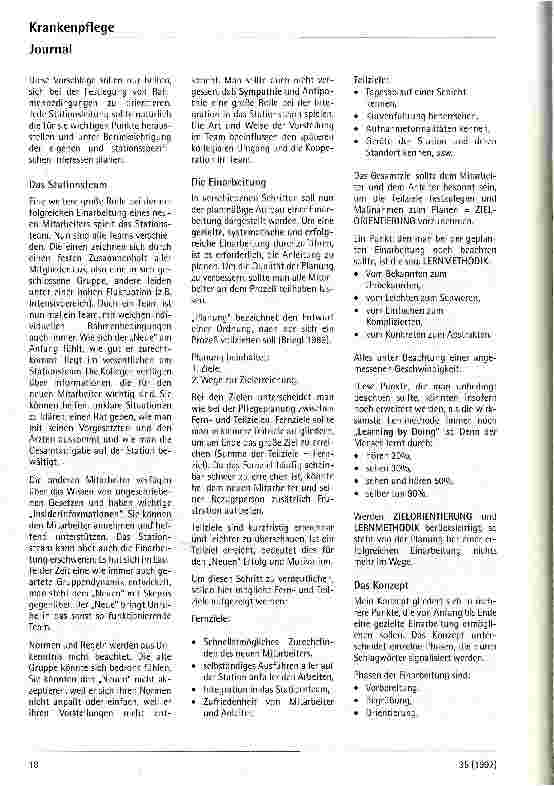 Vorschauseite 3: Einarbeitung neuer Mitarbeiter