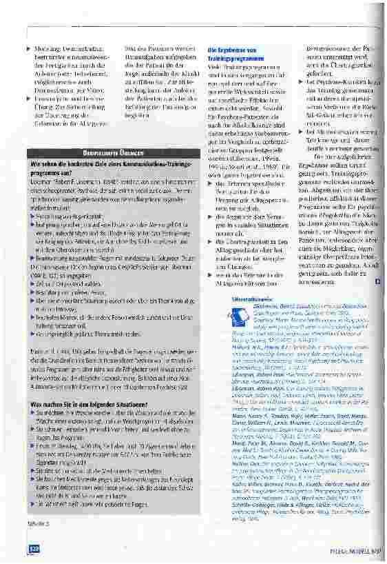 Vorschauseite 5: Das Training sozialer und lebenspraktischer Fähigkeiten Ein Interventionsinstrument für psychiatrische Pflegekräfte