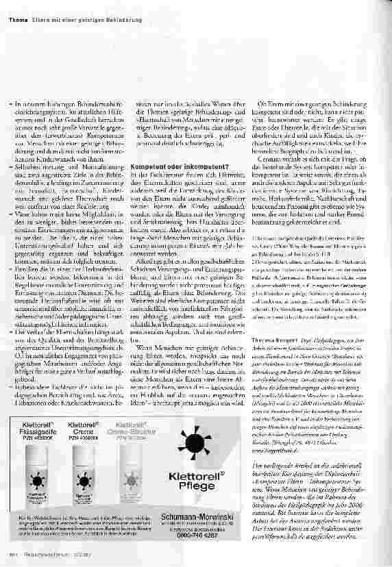Vorschauseite 6: Kompetente Eltern - Inkompetentes System?