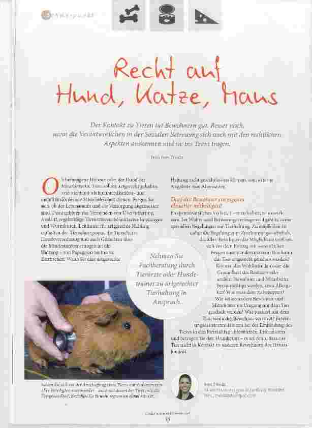 Vorschauseite 1: Recht auf Hund, Katze, Maus