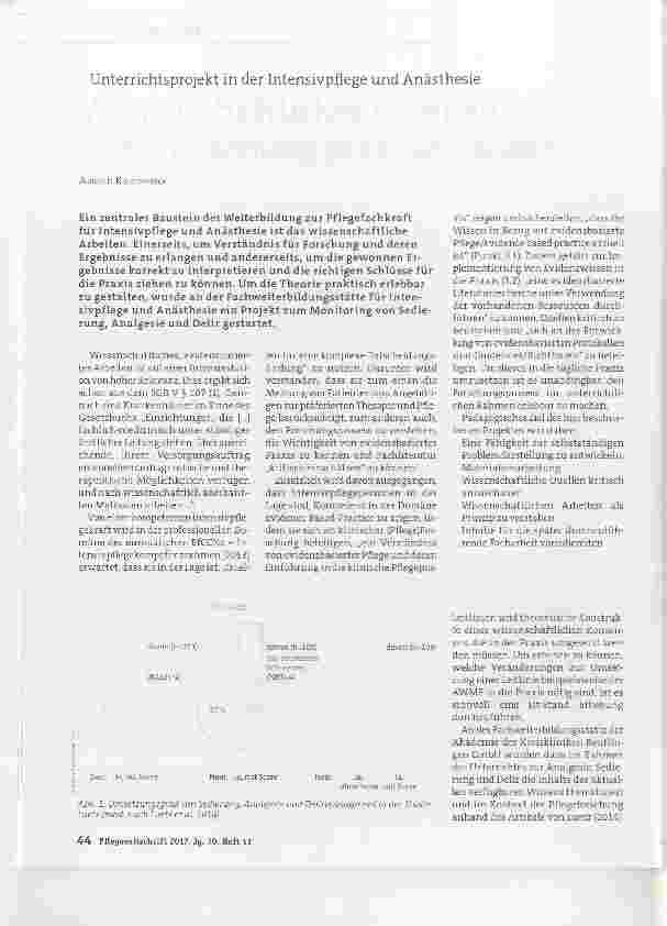 Vorschauseite 1: Wissenschaftliches Arbeiten: Pflegeforschung praktisch