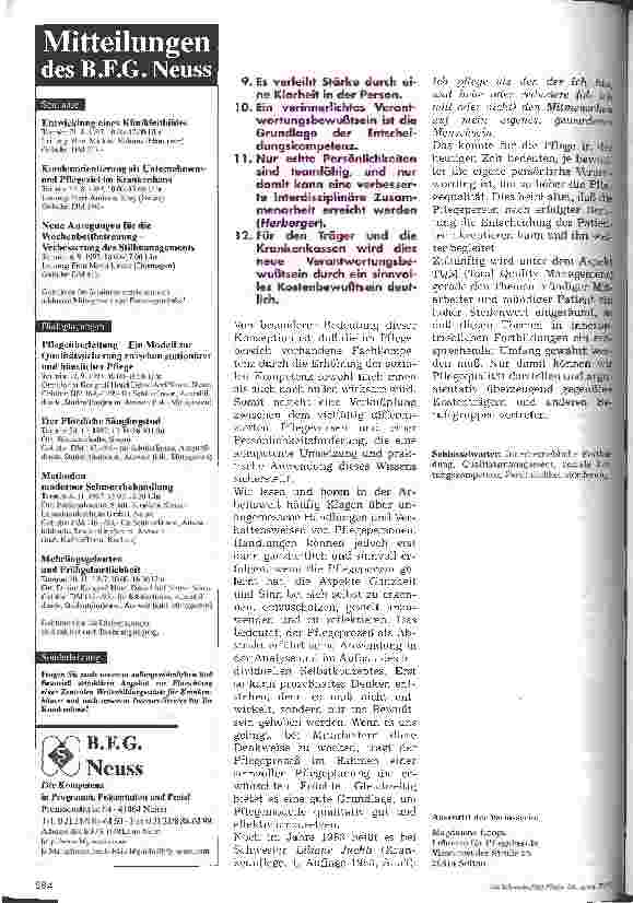Vorschauseite 3: Qualitätsmanagement auf der Basis des gsh-Pflegemodells Grundlage einer erfolgreichen innerbetrieblichen Fortbildung