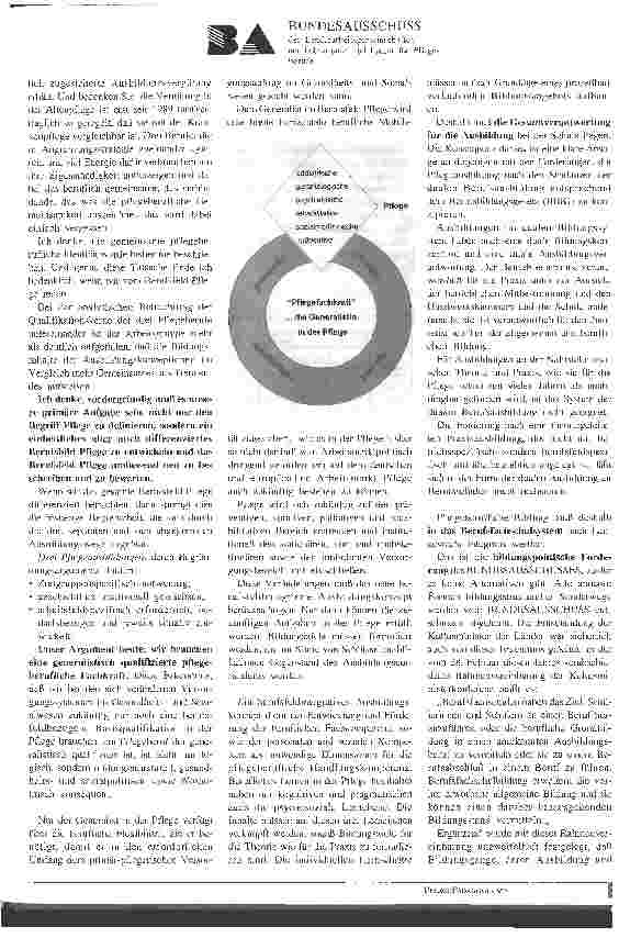 Vorschauseite 6: Offensiv und zukunftsorientiert - 25 Jahre Bundesausschuß der Länderarbeitsgemeinschaft der Lehrerinnen und Lehrer für Pflegeberufe - Festveranstaltung Pflege braucht Lehre(r)