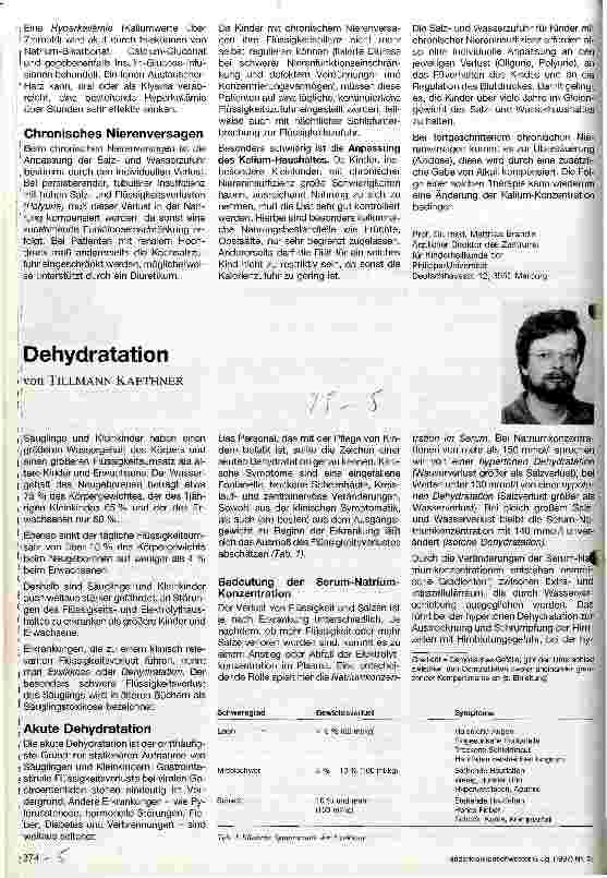 Vorschauseite 2: Salz-Wasserhaushalt bei akutem und chronischem Nierenversagen