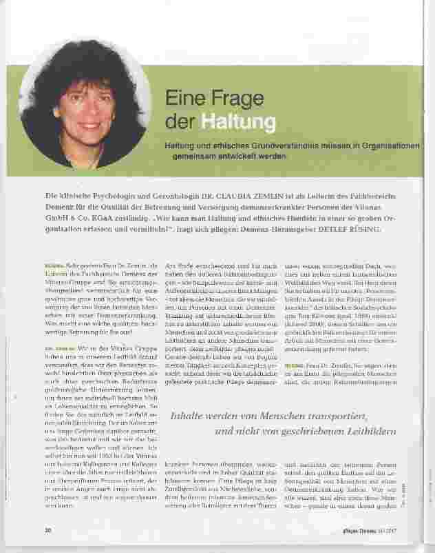 Vorschauseite 1: Eine Frage der Haltung