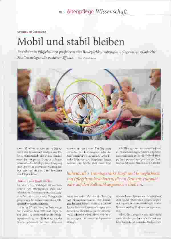 Vorschauseite 1: Mobil und stabil bleiben
