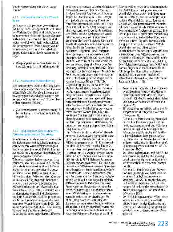 Vorschauseite 5: Prävention postoperativer Infektionen im Operationsgebiet