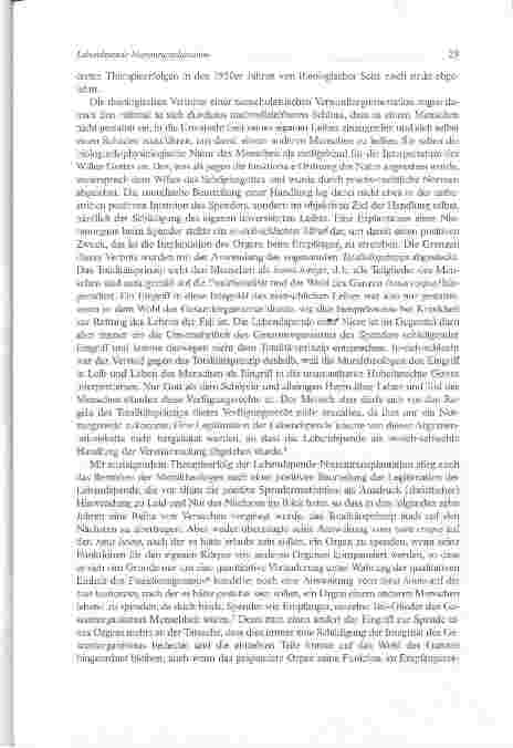 Vorschauseite 3: Lebendspende-Nierentransplantation. Ein theologisch-ethischer Zwischenhalt