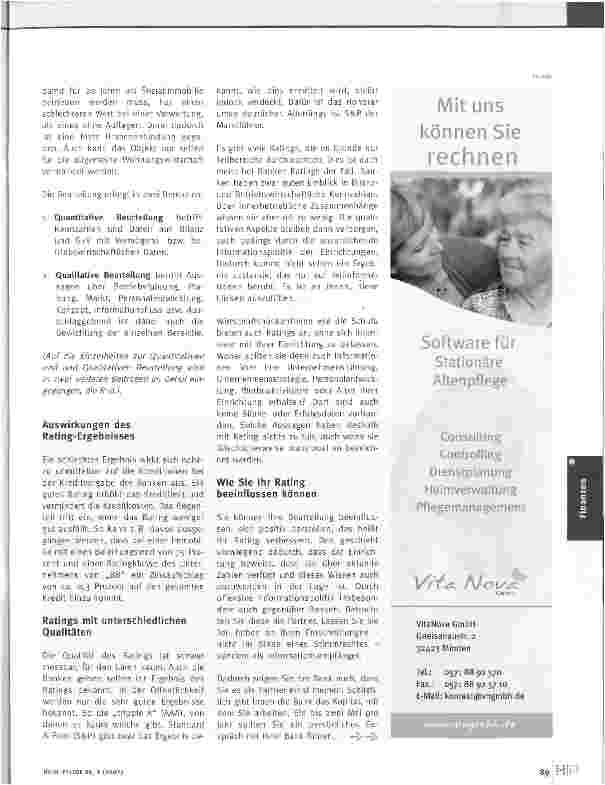 Vorschauseite 2: Rating - So rücken Sie sich ins rechte Licht