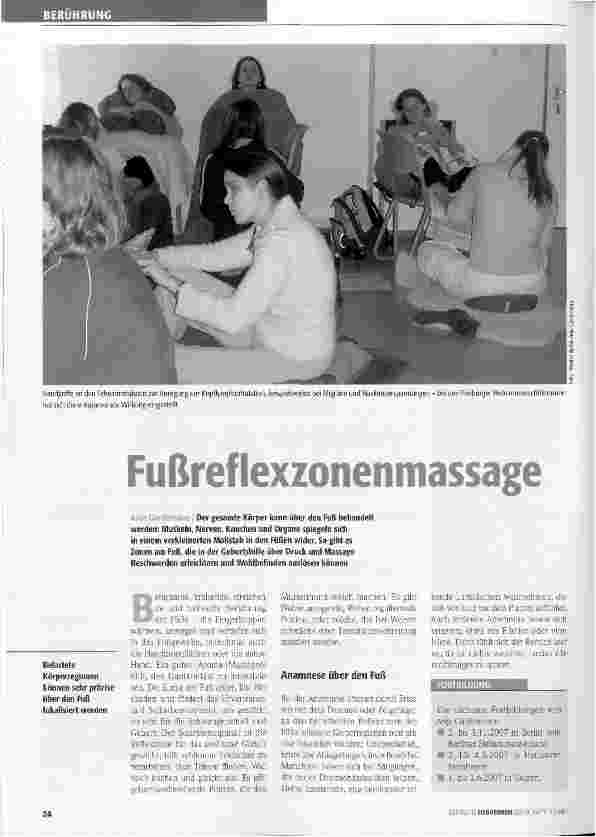 Vorschauseite 1: Fußreflexzonenmassage