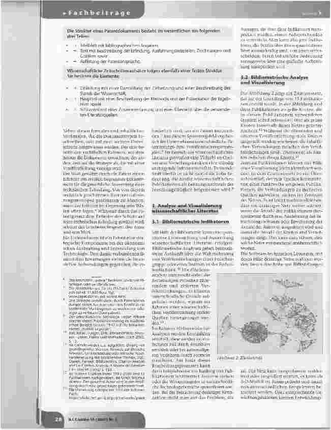 Vorschauseite 2: Patentstatistische und bibliometrische Analysen sowie deren grafische Umsetzung