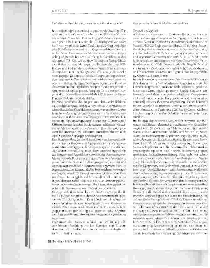 Vorschauseite 4: Assessments in der neurologischen Rehabilitation von Kindern und Jugendlichen
