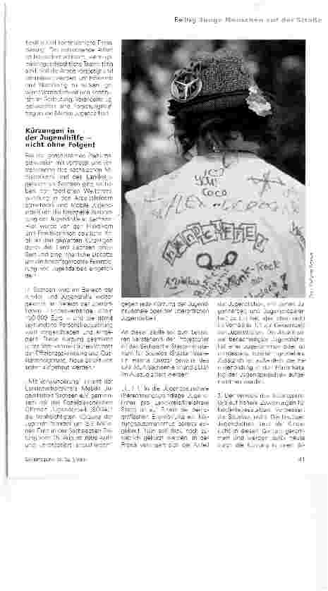 Vorschauseite 3: Im Fokus: Mobile Jugendarbeit