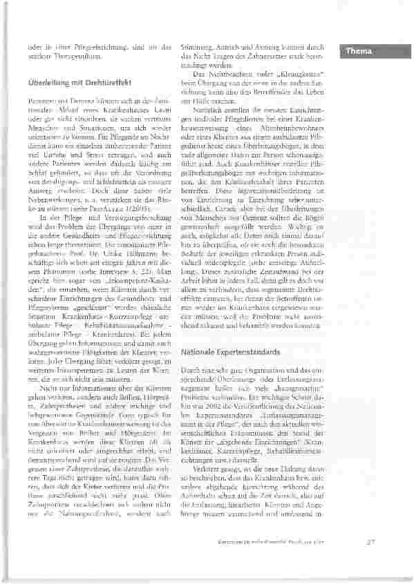 Vorschauseite 2: Es gilt, Drehtüreffekte zu vermeiden