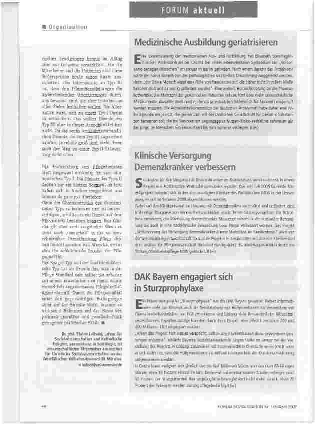 Vorschauseite 3: Welcher Pflegedienst-Typ sind Sie?