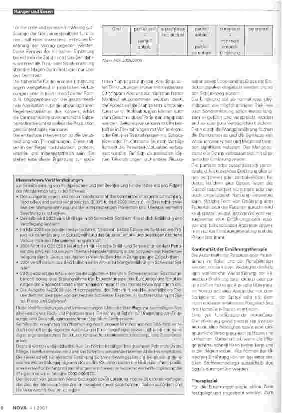 Vorschauseite 2: Enterale Ernährung für die Optimierung des Ernährungszustands
