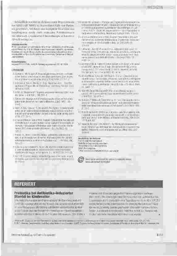 Vorschauseite 5: Therapie und Prognose des lymphogen metastasiertenHarnblasenkarzinoms