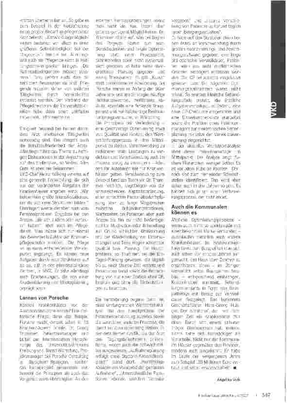 Vorschauseite 2: Optimierung trotz (oder wegen?) Reformstress