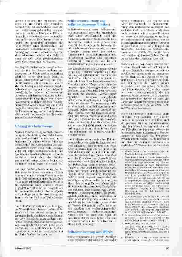 Vorschauseite 2: Selbstbestimmung im Alter