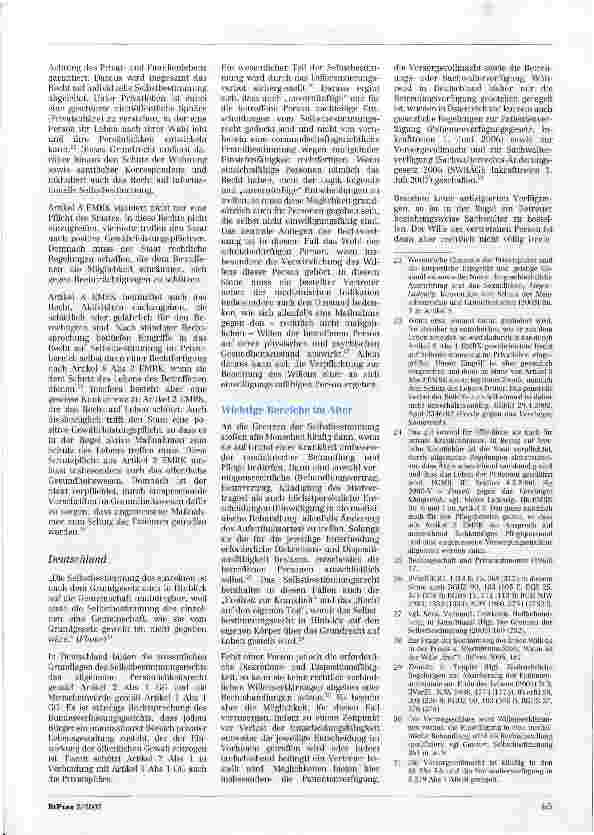Vorschauseite 4: Selbstbestimmung im Alter