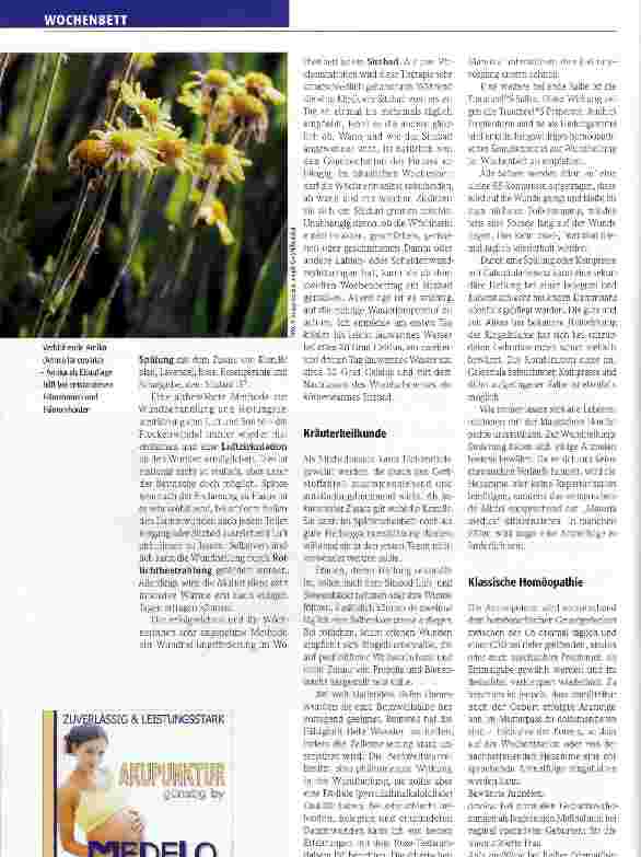 Vorschauseite 3: Geburtsverletzungen natürlich behandeln