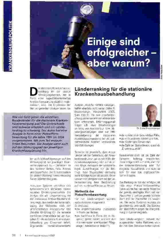 Vorschauseite 1: Einige sind erfolgreicher - aber warum?