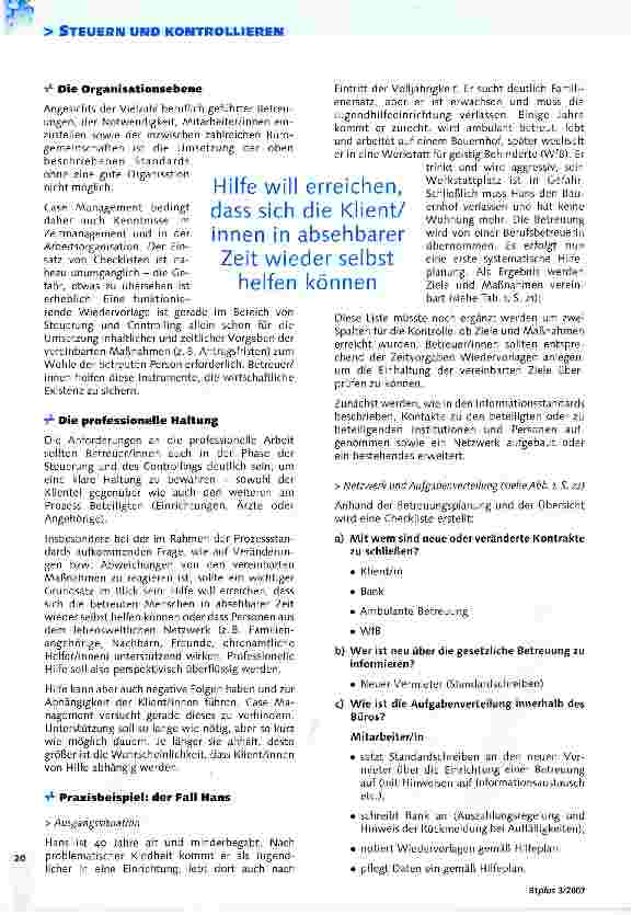 Vorschauseite 3: Gut geplant - doch der Mensch ist (zum Glück) unberechenbar