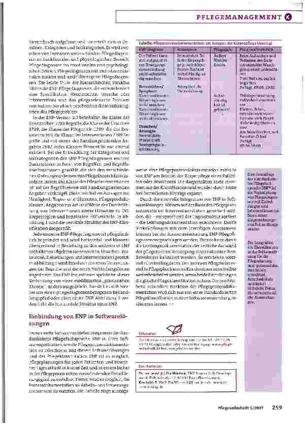 Vorschauseite 3: Dokumentation mithilfe der standardisierten Pflegefachsprache ENP®: Pflegeprozess detailliert und aktuell abbilden