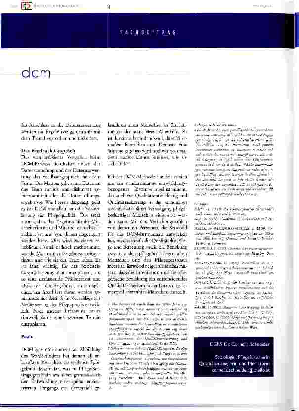 Vorschauseite 5: Dementia Care Mapping - beobachten - verstehen - handeln