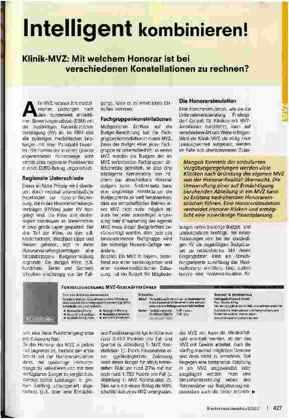 Vorschauseite 1: Intelligent kombinieren!