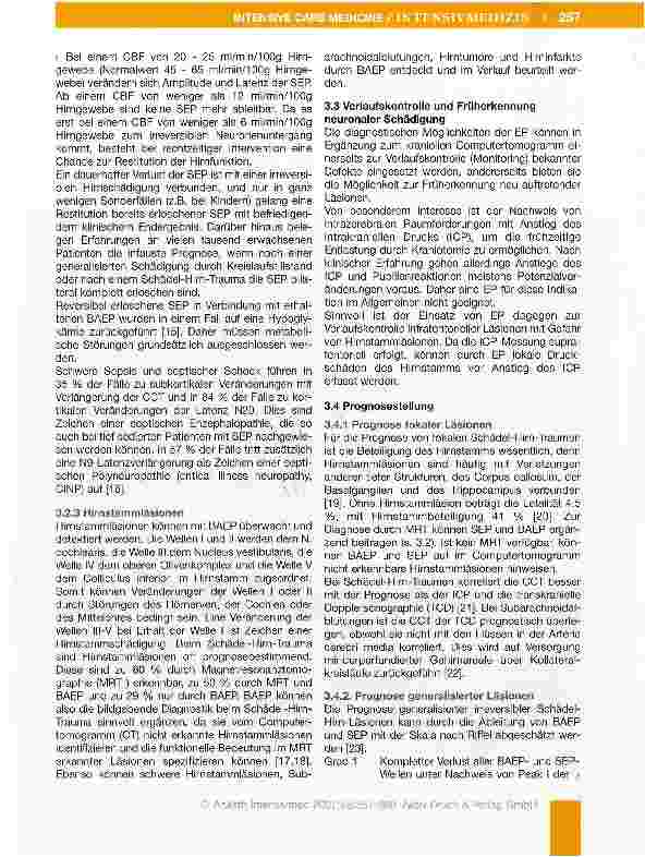 Vorschauseite 6: Elektroenzephalogramm und evozierte Potenziale in der Intensivmedizin