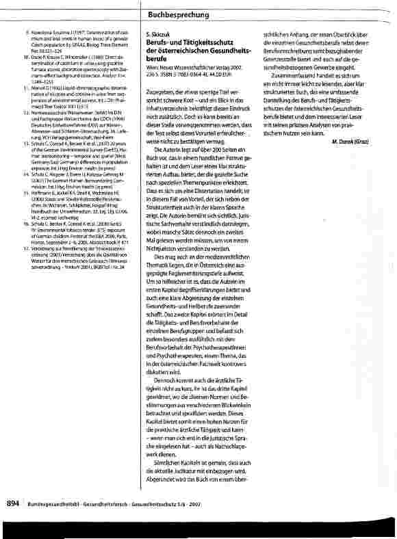 Vorschauseite 6: Kinder-Umwelt-Survey (KUS) im Rahmen des Kinderund Jugendgesundheitssurveys (KiGGS)