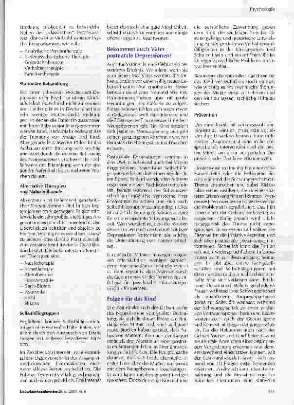 Vorschauseite 3: Tränen statt Mutterglück