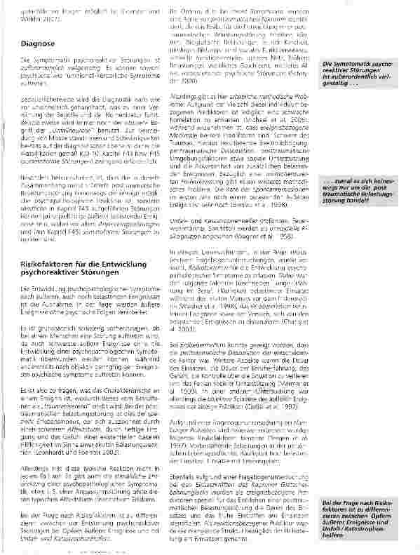 Vorschauseite 2: Psychoreaktive Störungen bei Unfallund Katastrophenhelfern