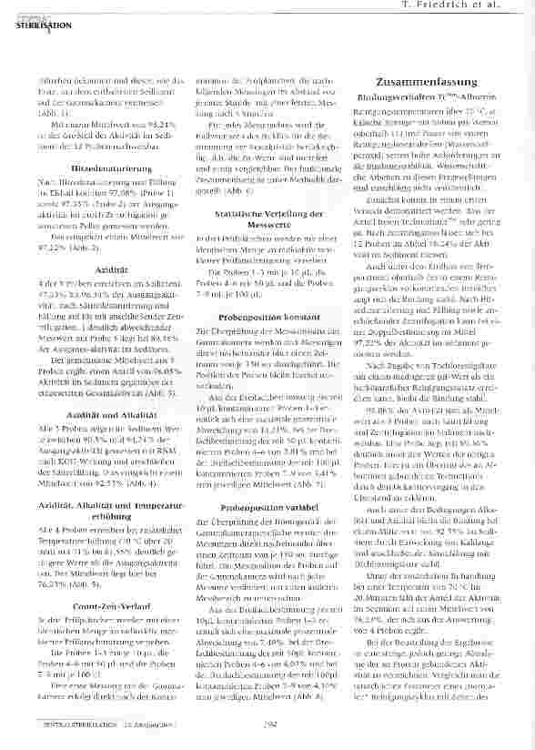 Vorschauseite 4: Bindungsverhalten und weitere wichtige Voraussetzungen bei der Interpretation von Ergebnissen mit der Radionuklid-Methode