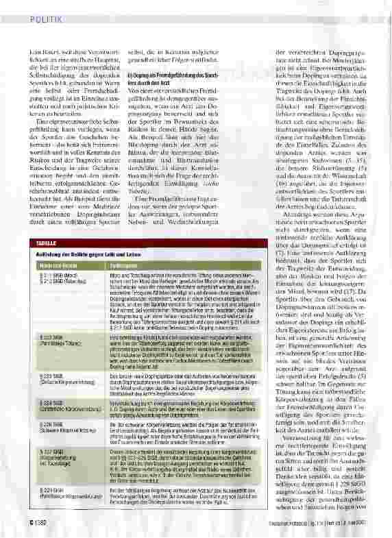 Vorschauseite 2: Wie sich Ärzte strafbar machen