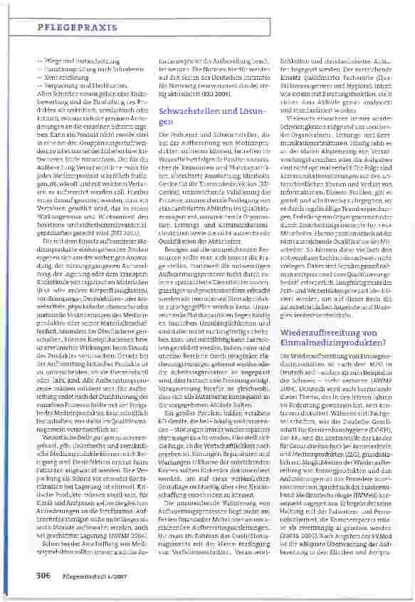 Vorschauseite 3: Umgang mit Medizinprodukten