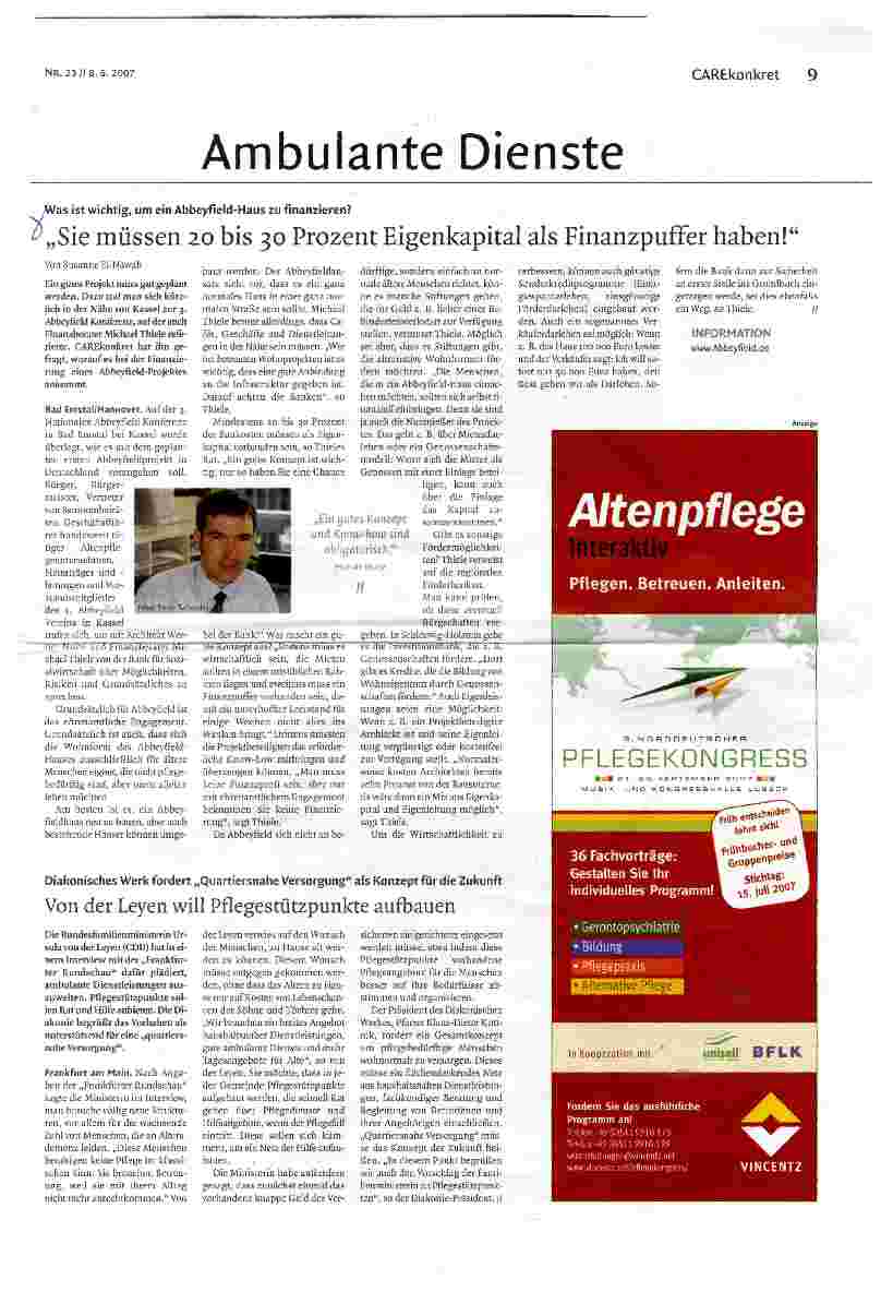 Vorschauseite 1: Sie müssen 20 bis 30 Prozent Eigenkapital als Finanzpuffer haben!
