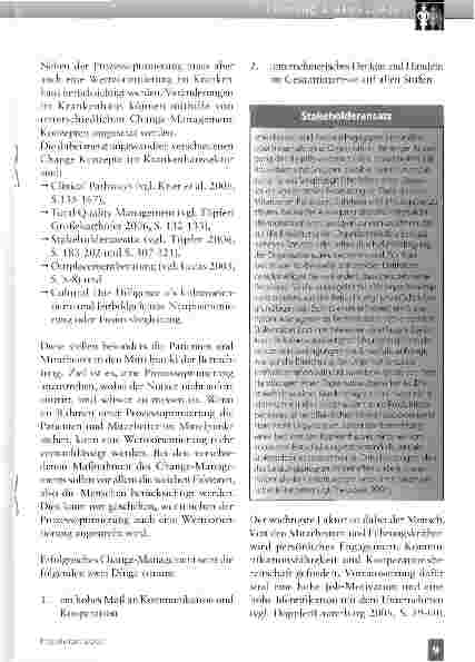 Vorschauseite 4: Change-Management zwischen notwendiger Prozessoptimierung und integrierender Wertorientierung