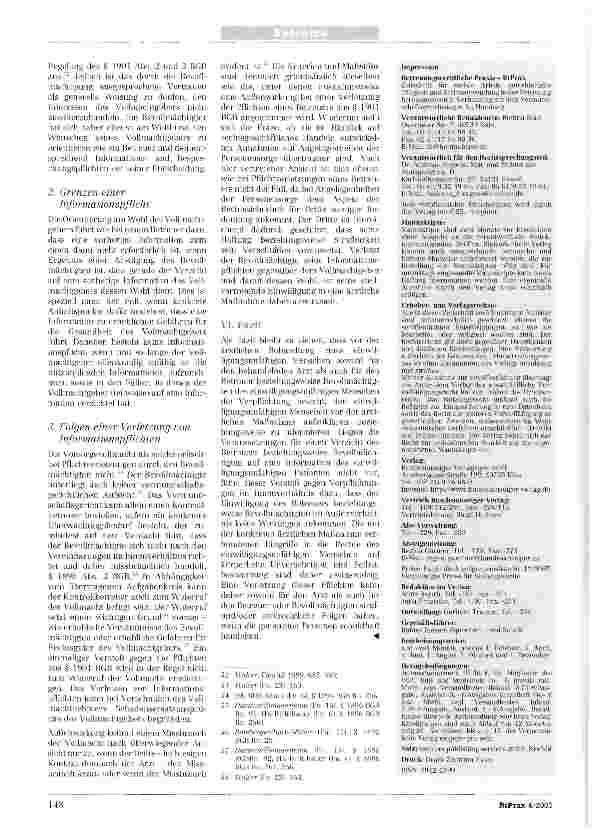 Vorschauseite 6: Pflicht von Arzt und Betreuer