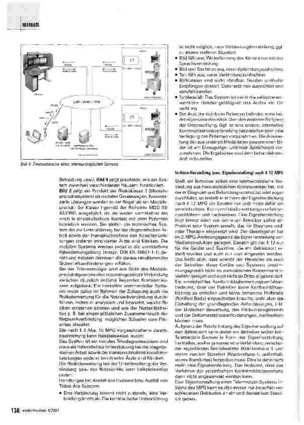 Vorschauseite 3: Teleneurologie und MPG Sicherheitsstandards
