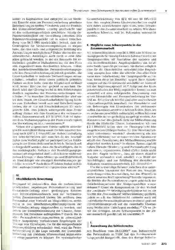 Vorschauseite 5: Neue Schwerpunkte in der vertrauensvollen Zusammenarbeit