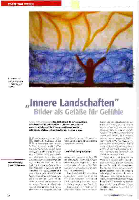 Vorschauseite 1: Innere Landschaften Bilder als Gefäße für Gefühle