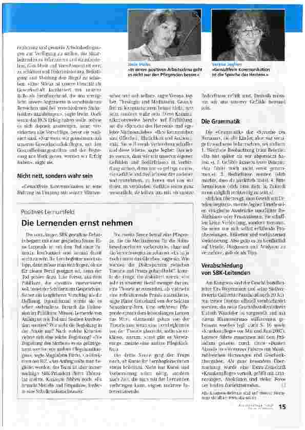 Vorschauseite 6: Beziehungsund arbeitsintensiv wie ein Ameisenhaufen