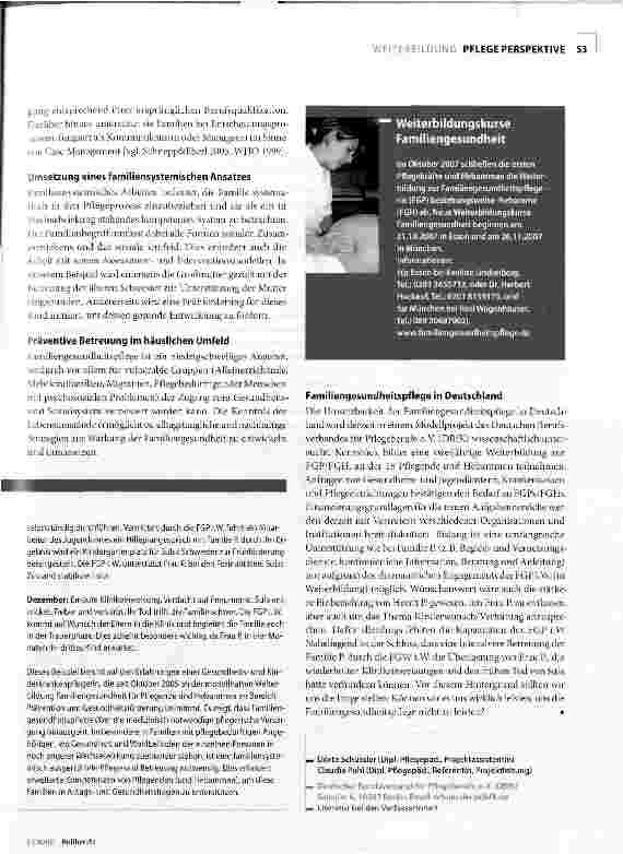 Vorschauseite 2: Hilfe für Familie(n) in Not