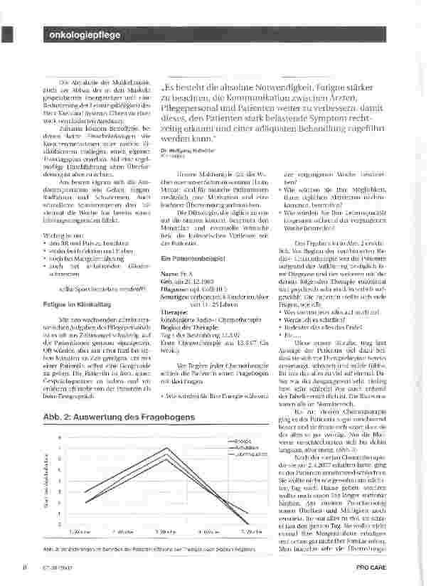 Vorschauseite 3: Begleitsymptom Fatigue