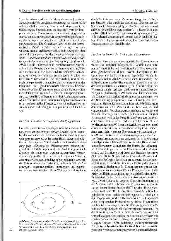 Vorschauseite 4: Standardisierte Assessmentinstrumente im Lichte der Hermeneutik