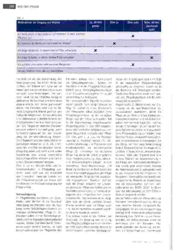 Vorschauseite 5: Patientenedukation in der Wundtherapie -eine Aufgabe für die professionelle Pflege?