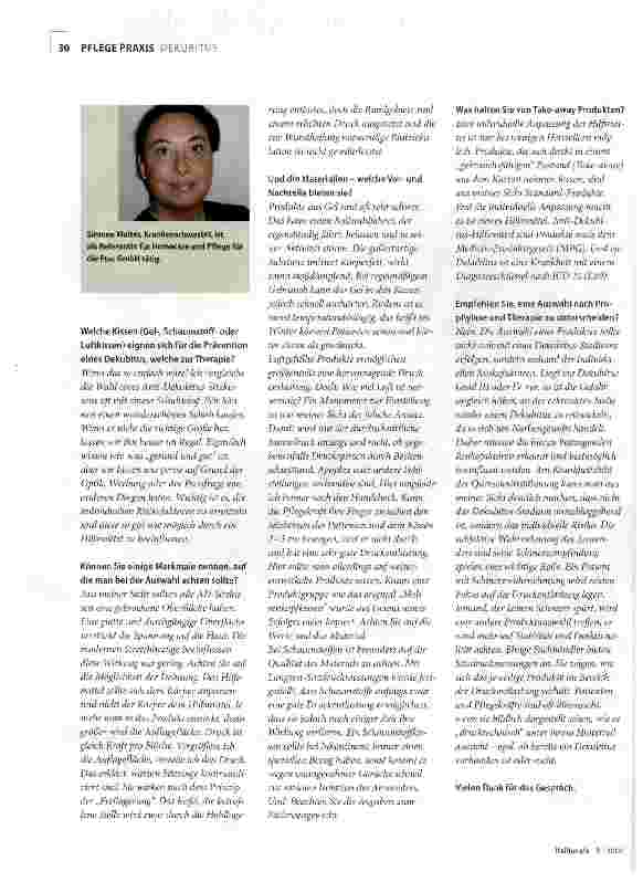 Vorschauseite 2: Hilfsmittel gegen Dekubitus: Was ist PG 11?
